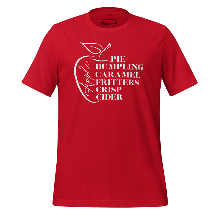 Apple Faves Unisex t-shirt