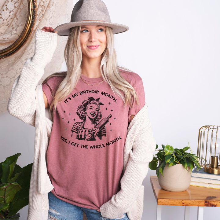 Birthday Month T Shirt