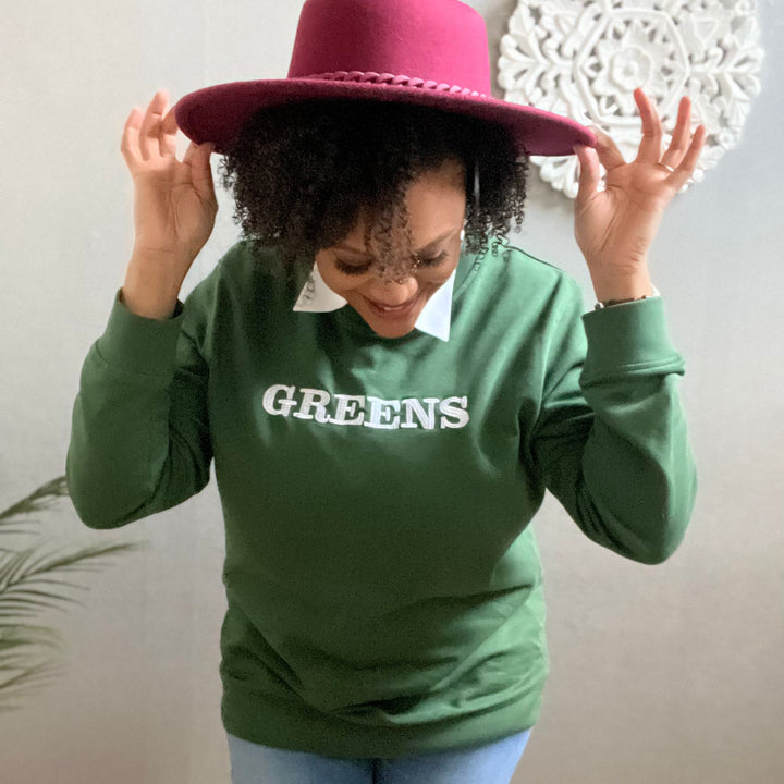 Greens Unisex Organic Sweatshirt