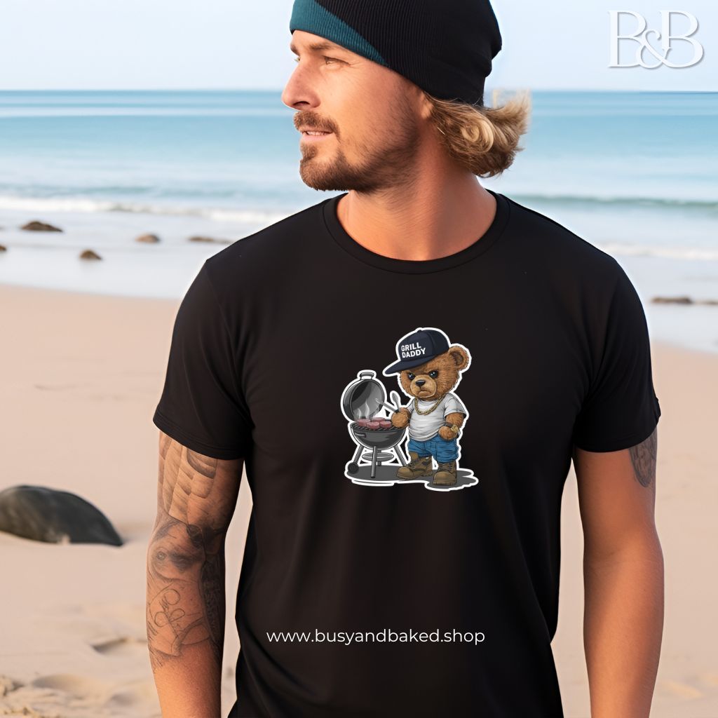 Grill Daddy Urban Bear Unisex T-shirt