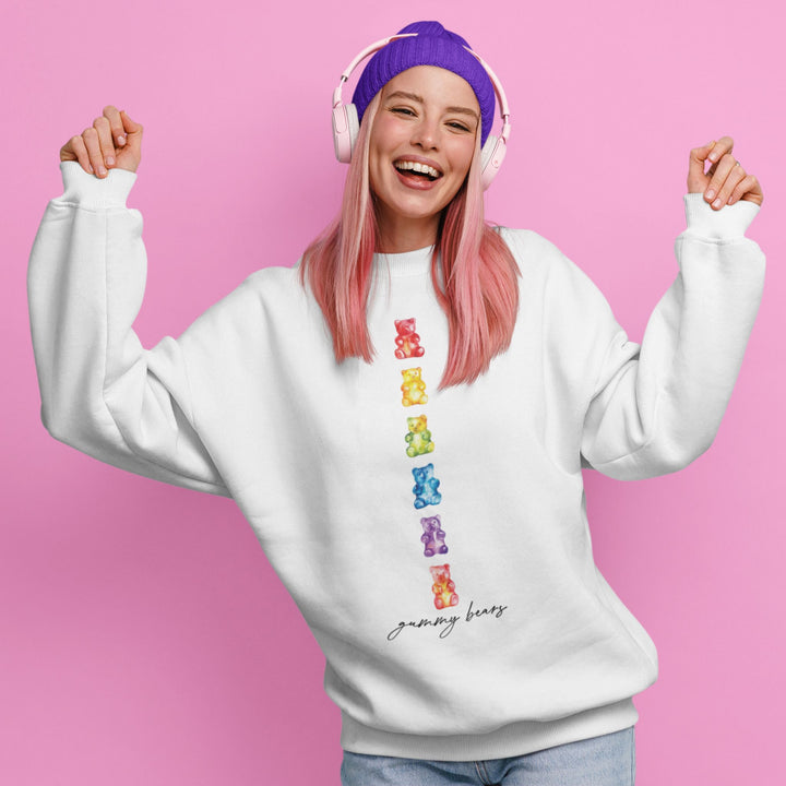 Gummy Bear Premium Crew Neck Sweatshirt