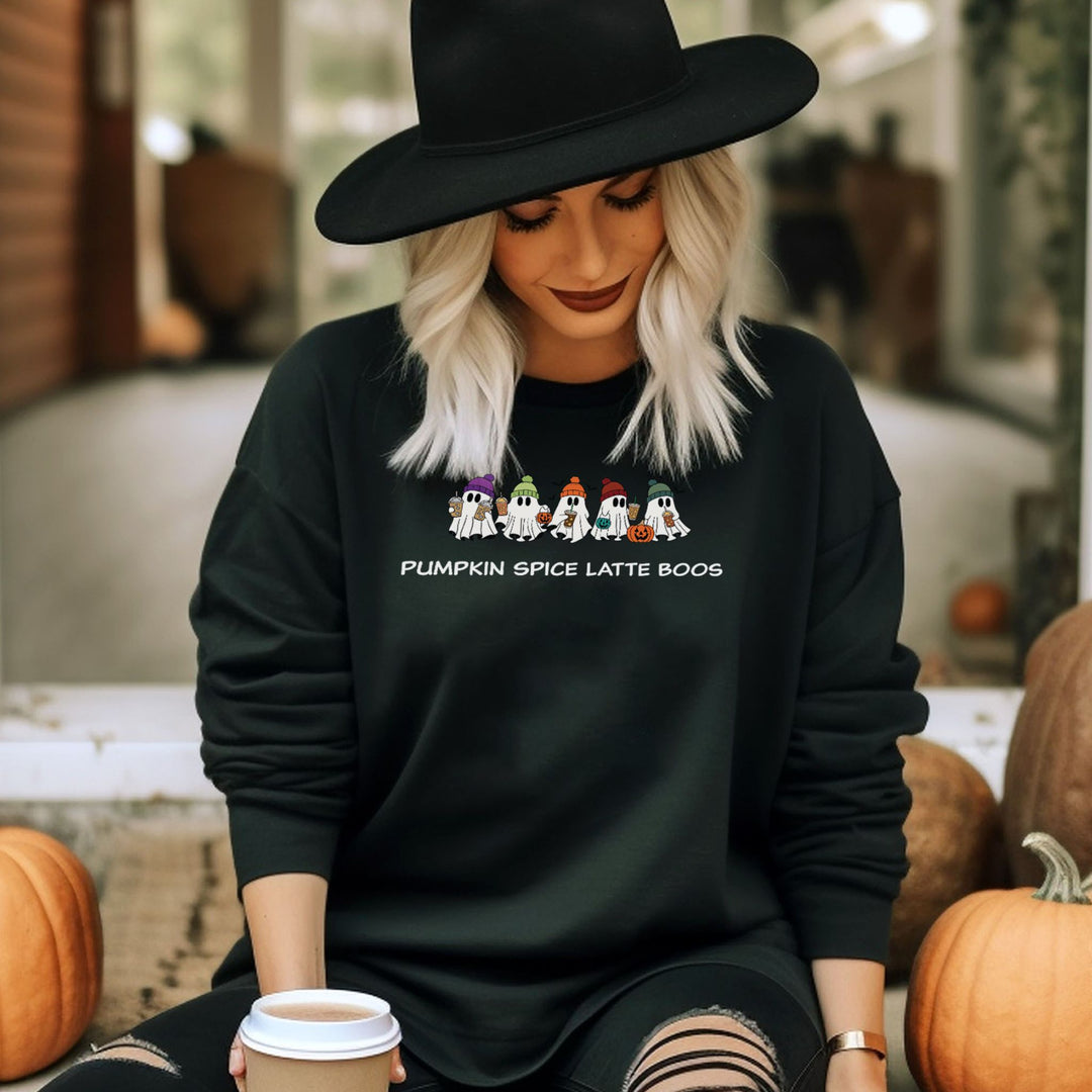 Pumpkin Spice Latte Boos Sweatshirt