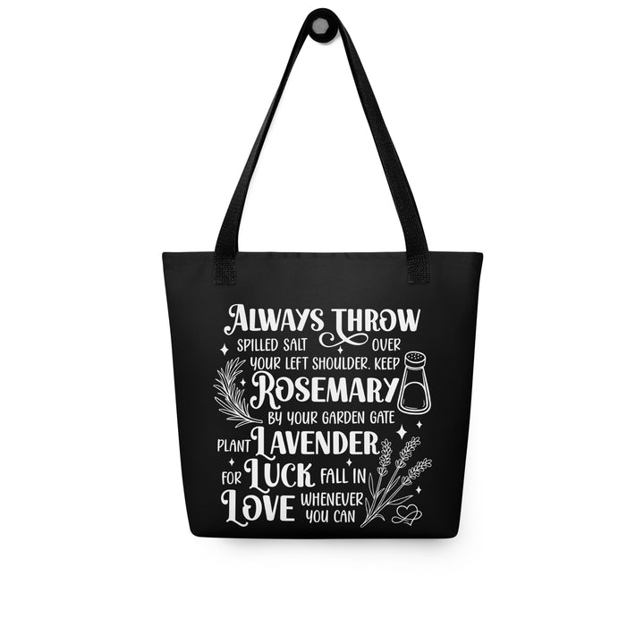 Very Superstitious Tote bag