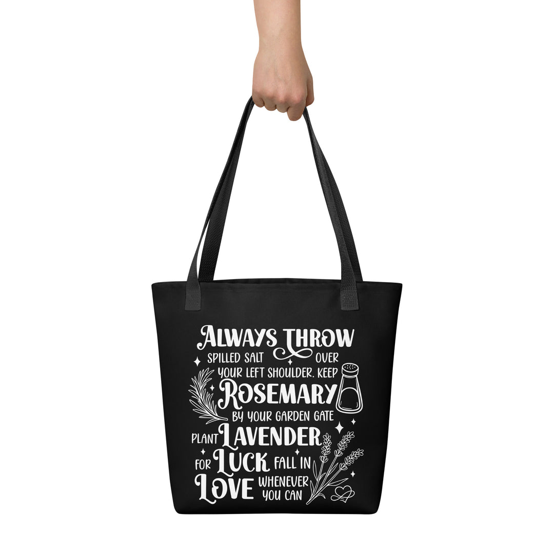 Very Superstitious Tote bag