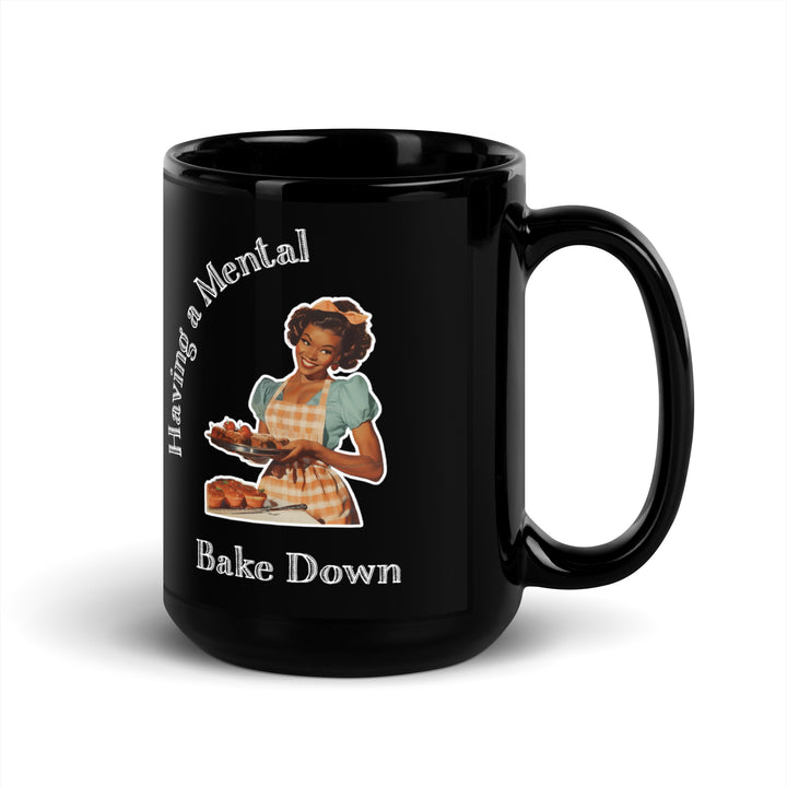 Mental Bake Down Glossy Mug