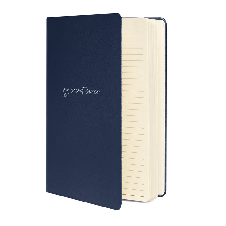 Secret Sauce Hardcover bound notebook