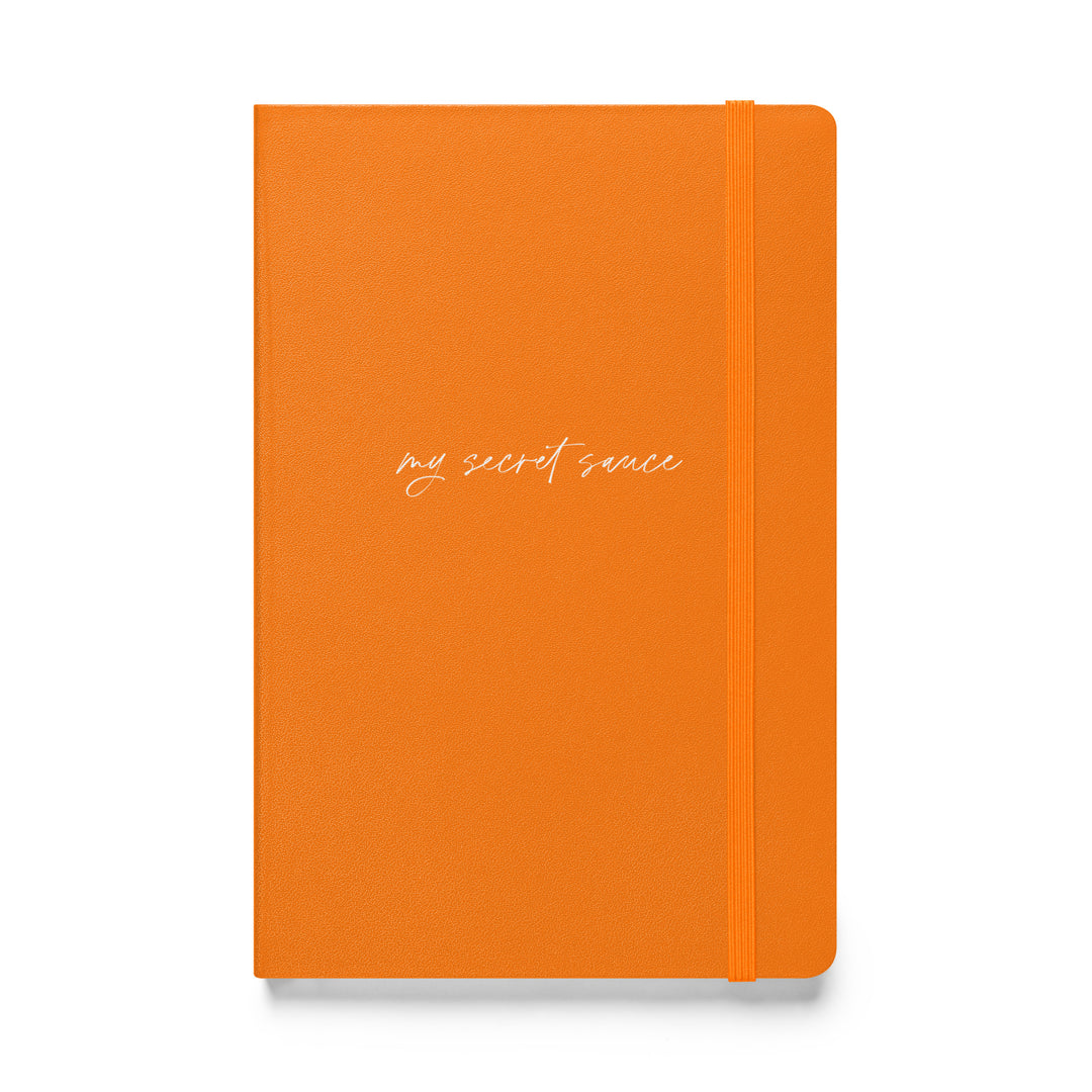 Secret Sauce Hardcover bound notebook