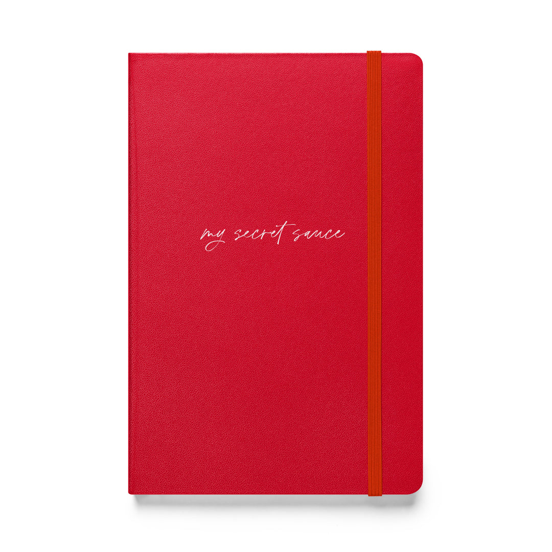 Secret Sauce Hardcover bound notebook