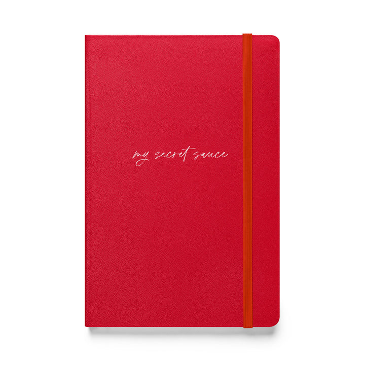 Secret Sauce Hardcover bound notebook