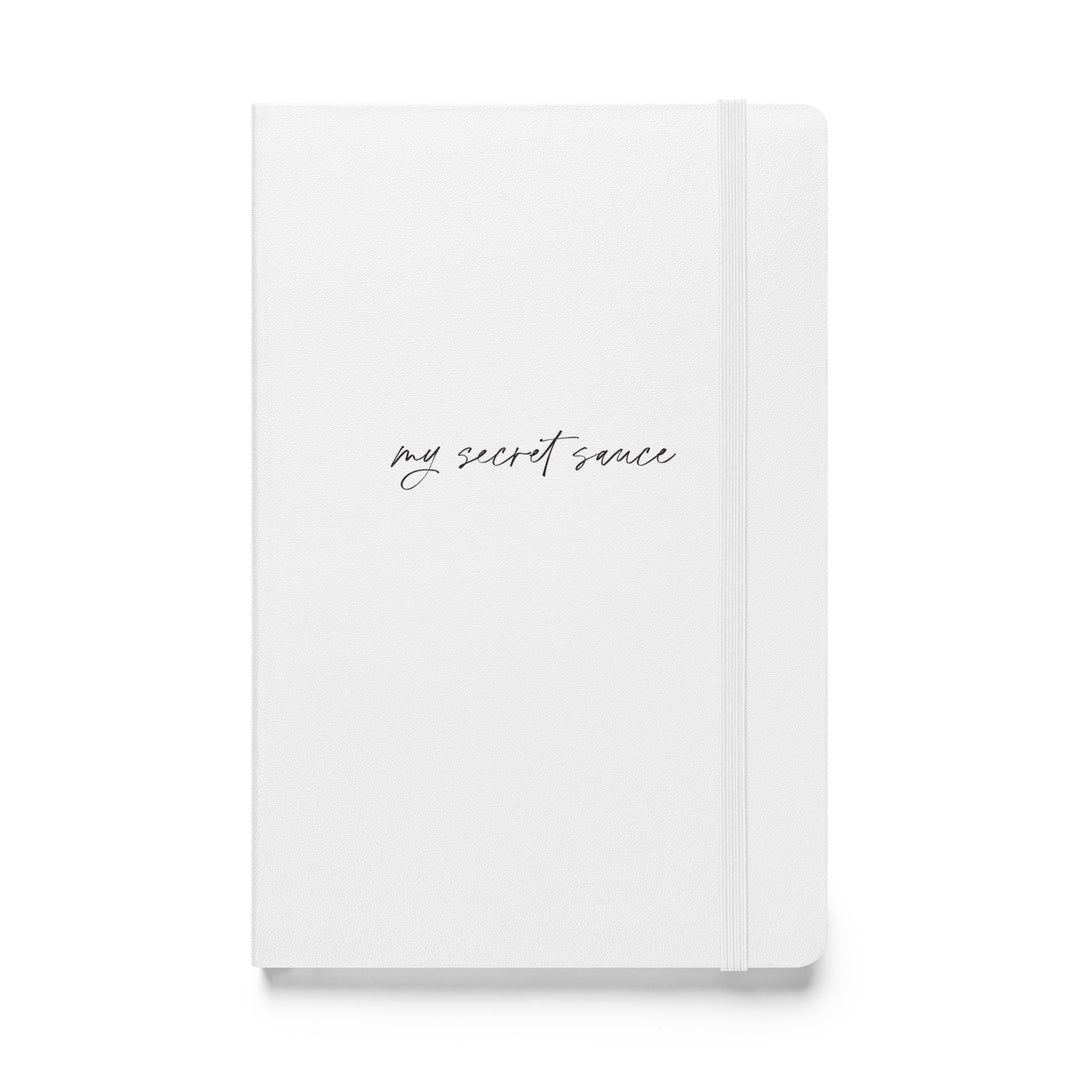 Secret Sauce Hardcover bound notebook