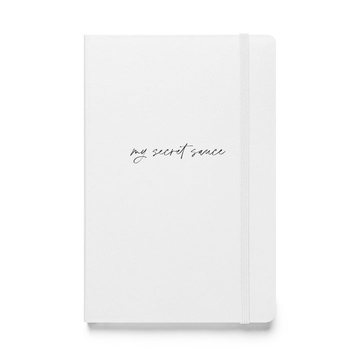 Secret Sauce Hardcover bound notebook