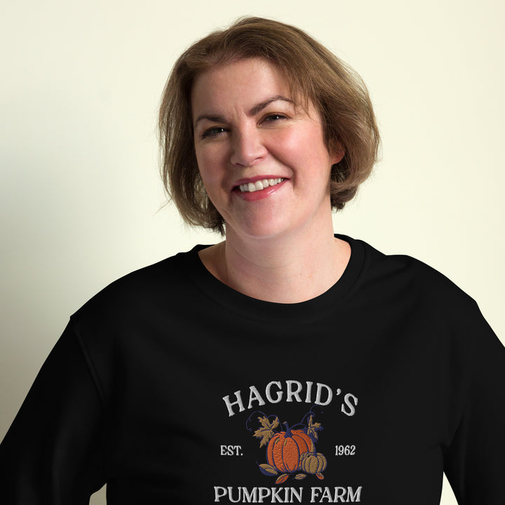 Hagrid's Pumpkin Farm Embroidered Organic sweatshirt