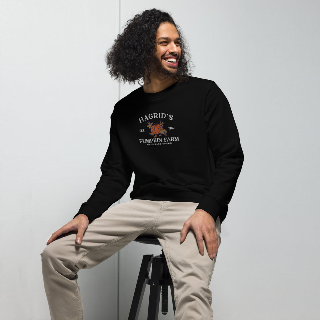 Hagrid's Pumpkin Farm Embroidered Organic sweatshirt