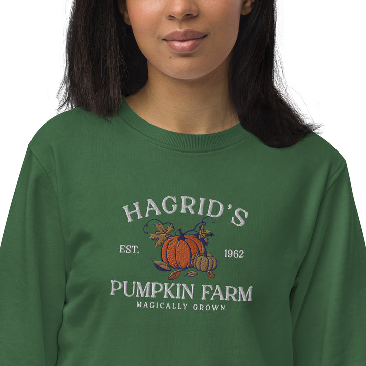 Hagrid's Pumpkin Farm Embroidered Organic sweatshirt