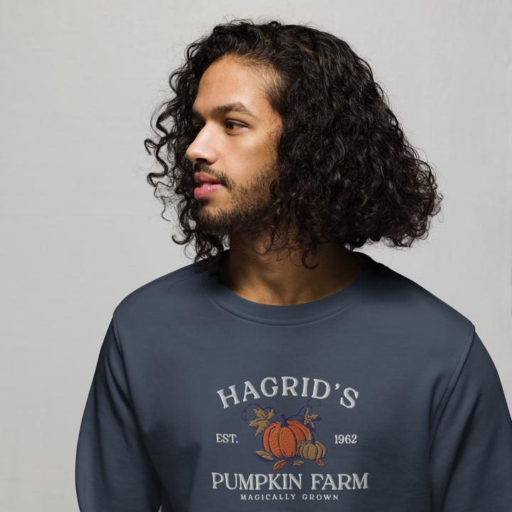 Hagrid's Pumpkin Farm Embroidered Organic sweatshirt