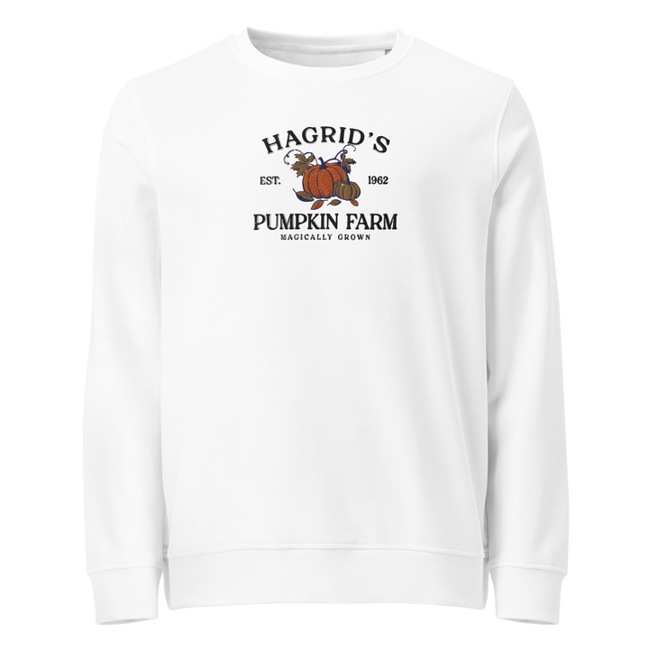 Hagrid's Pumpkin Farm Embroidered Organic sweatshirt