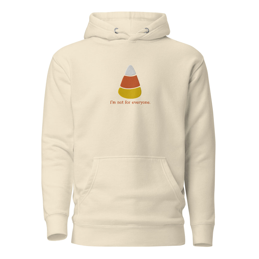 Candy Corn Loner Embroidered Unisex Hoodie