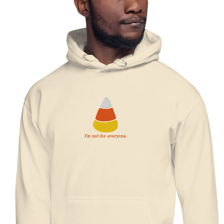 Candy Corn Loner Embroidered Hoodie