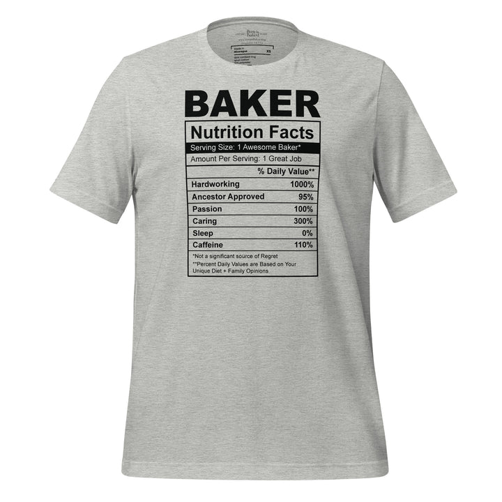 Baker's Nutrition t-shirt