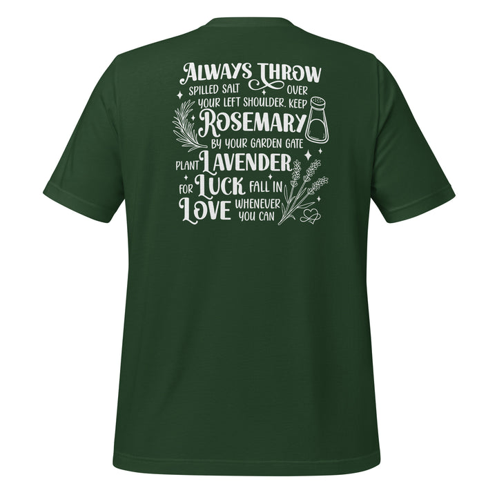 Very Superstitious Unisex t-shirt