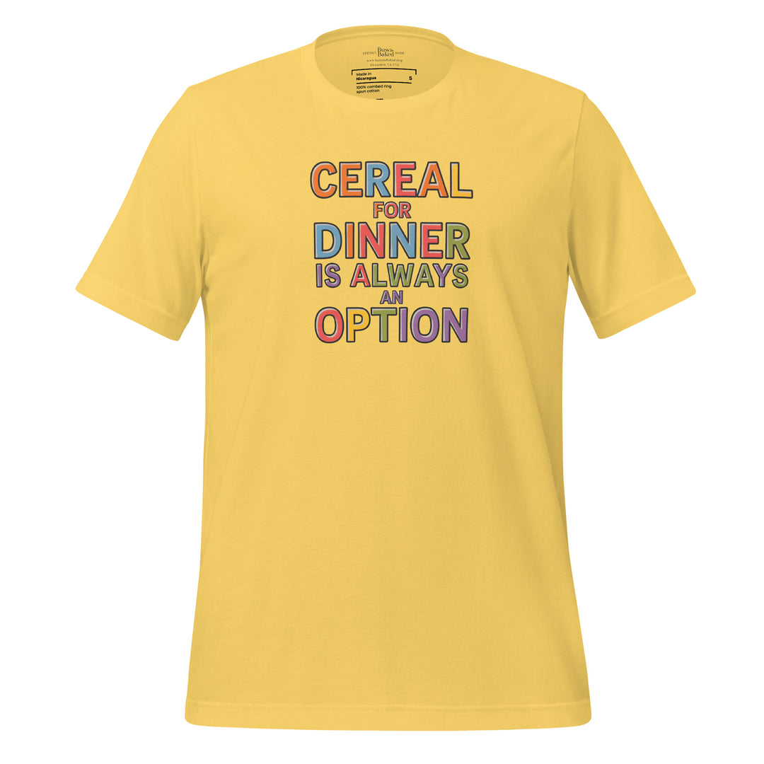 Cereal for Dinner T-shirt